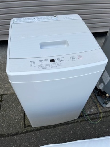 【新生活応援セール!3月末まで】 G-10 無印良品  全自動洗濯機 MJ-W50A 5.0kg 2019年製