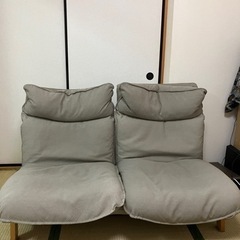 【無印良品】ハイバックリクライニングソファ　2シーター