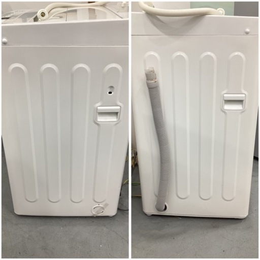 【2018年製】 TAG label by amadana タグレーベル 4.5kg 全自動洗濯機 AT-WM45B