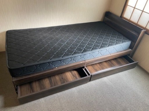 家具 ベッド シングルベッド