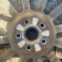 BBS 鍛造 17inch 7J PCD 100 ET48 4本 MICHELIN付きトヨタプリウス30に着用してました。の画像