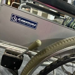 KAWAMURA カワムラサイクル 車いす 車椅子 折り畳み 介護用 　　の画像