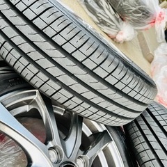 ほぼ未使用　タイヤホイールセットの画像