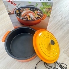YAMAZEN YGC-800(D) 電気グリル鍋