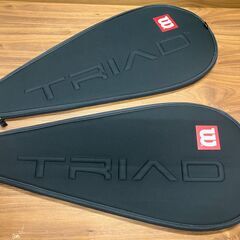 Wilson テニスラケットケース・カバー 2個セット（TRIAD）