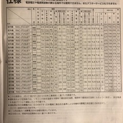 【商談中】日立白くまくんエアコン　冷房能力23畳　　　200Vの画像