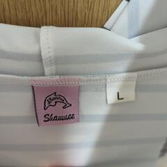 (293)🌈20%OFF🌈🌟【¥  2,000】【美品】ラッシュガード(L) Shawnee ショーニー ボーダーの画像
