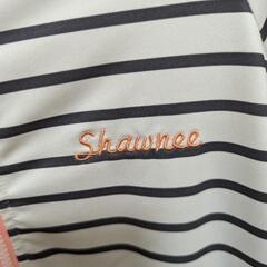 (293)🌈20%OFF🌈🌟【¥  2,000】【美品】ラッシュガード(L) Shawnee ショーニー ボーダーの画像