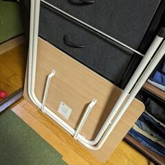 折りたたみテーブル　折りたたみ椅子セットの画像