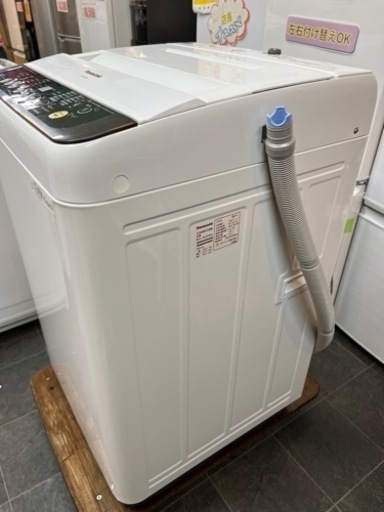 美品　大阪市内送料無料❗️Panasonic 6㎏ 柔軟剤の香りを衣類に残す「香りしっかりコース」「デジタル表示」NA-F60PB9家