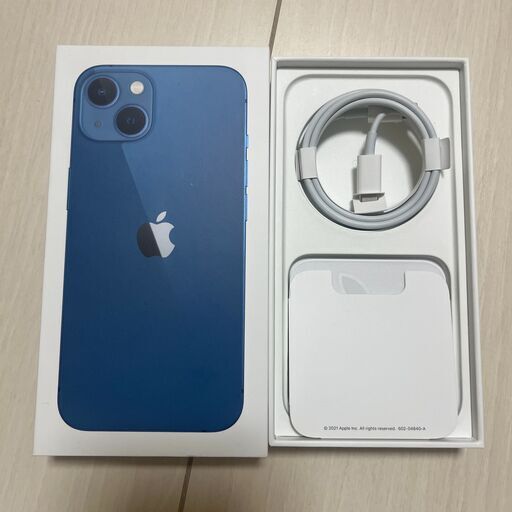 【限定１台/本日限定】【美品】iPhone13 ブルー