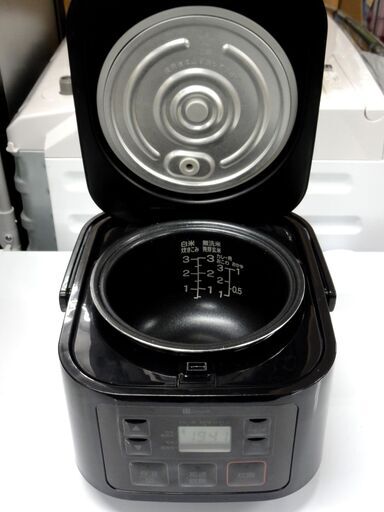 ニトリ 2021年製 3合炊き マイコン炊飯ジャー SN-A5BK Nsimple ブラック 単身者 新生活 一人暮らし マイコン炊飯器 NITORI 札幌市 中央区 南12条