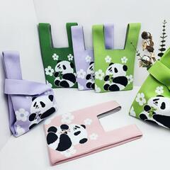 ニット トート バッグ ハンドバッグ