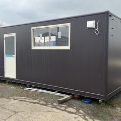 決算セール　改装コンテナ652cm バイク置き場、一時待避場所、貯蔵庫、作業場等用途様々の画像