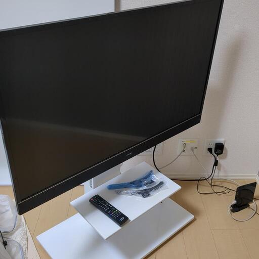 43Vテレビ＆壁寄せテレビスタンド