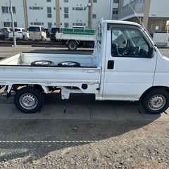 ホンダアクティトラック　エアコンあり　パワーステあり　車検あり　5MT 4wdの画像
