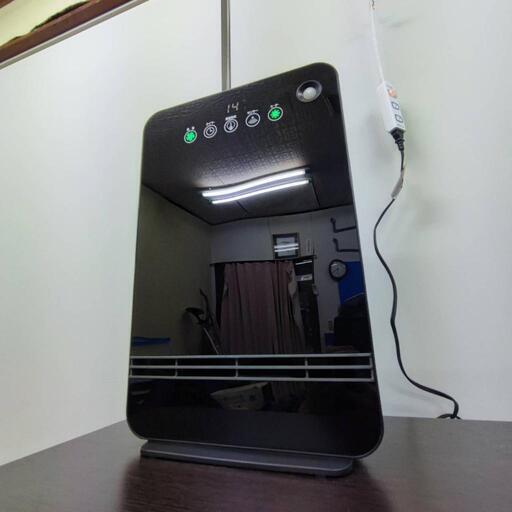 山善 大風量 セラミックヒーター 人体感知センサー 温度センサー ブラック DSF-VN12(B)
