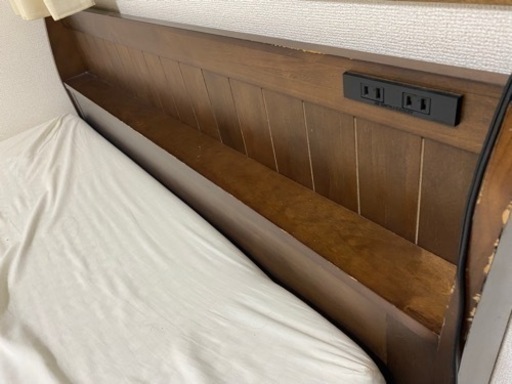 家具 ベッド セミダブルベッド
