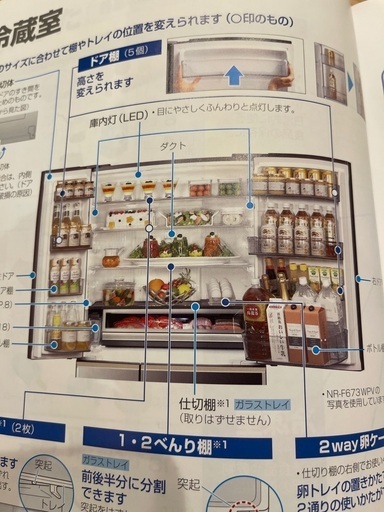 Panasonic冷蔵庫