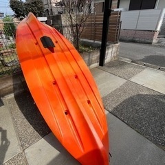 【値下げ中‼️】1人乗りカヤックの画像