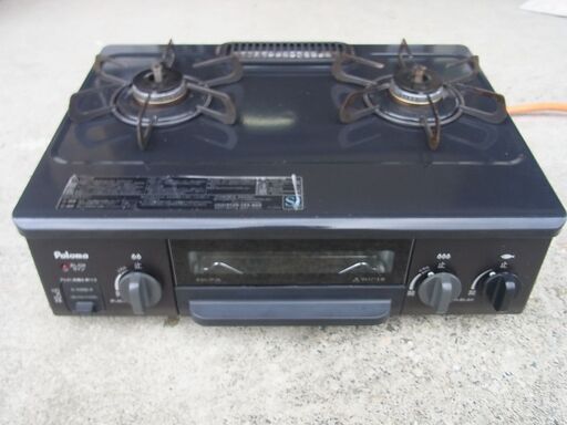 パロマ ガステーブル フラットトップ IC-N36B-R LPガス用　2018年