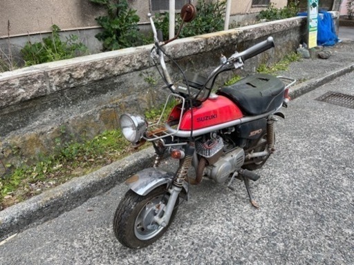 バイク スズキ　EPO ジャンク