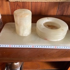 【値下げ】大理石の灰皿