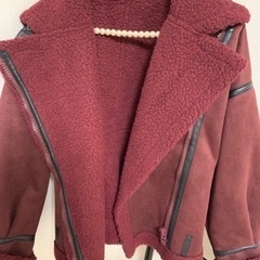 ムートン　アウターの画像