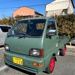 商談中‼︎ミニキャブ　U42T 軽トラック　5MT 4WD 実動
