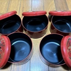 ちらし寿司入れ５個セットの画像