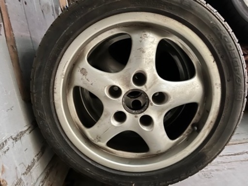 車のパーツ タイヤ、ホイールポルシェ993カレラ純正ホイール