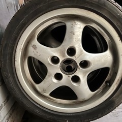 車のパーツ タイヤ、ホイールポルシェ993カレラ純正ホイール