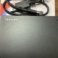 東芝USB 外付けHDD 　1TB 新品未使用の画像