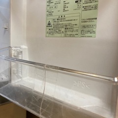 【無料】2ドア冷蔵庫　AQUA ノンフロン冷凍冷蔵庫の画像