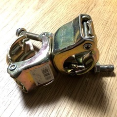 単管クランプ直交×4の画像