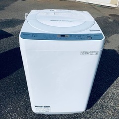 シャープ 全自動電気洗濯機　ES-GE6C-W