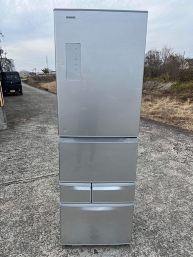 ‍♀️☘️大阪市から阪南市まで配達設置無料‍♀️東芝冷蔵庫４１５L 自動製氷機保証有り