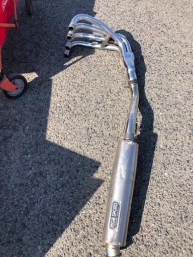 バイク、マフラー