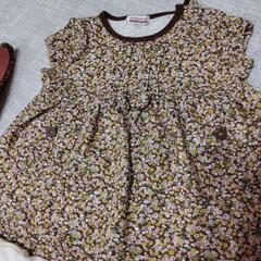 【値下げ】80cmベビー服　子供服　ブランシェス　Branshes　3点セットの画像