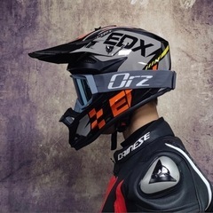 バイク用ヘルメット　オフロードヘルメット　モトクロスヘルメット　...