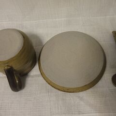 珈琲カップセット(3点)【値下げ】の画像