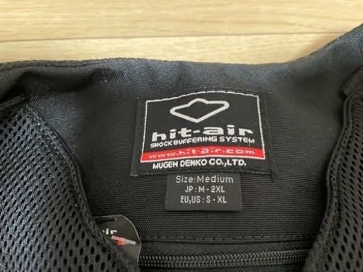 【ほぼ新品】乗馬用エアバッグプロテクター　ヒットエアー