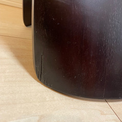 バタフライスツール　ダークブラウン　クッション付　柳宗理 椅子 スツール チェアの画像