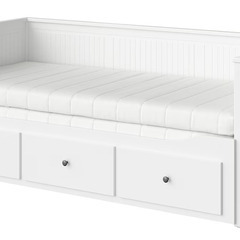 【中古品譲渡】IKEA ベッド ソファ シングル ダブル マットレス 北欧家具 寝具 イケア HEMNES ヘムネス デイベッド【引き渡し】