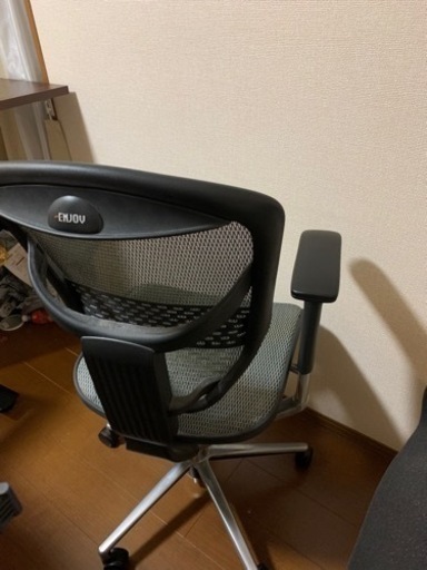 エルゴヒューマン エンジョイ オフィスチェア ブラック ヘッドレスト無し エラストメリックメッシュ ergohuman ENJOY
