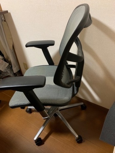 エルゴヒューマン エンジョイ オフィスチェア ブラック ヘッドレスト無し エラストメリックメッシュ ergohuman ENJOY