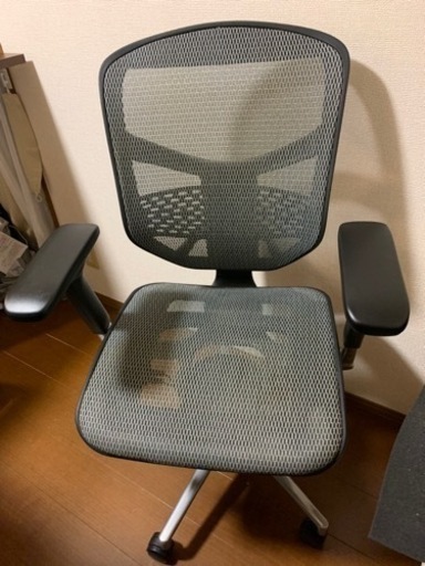 エルゴヒューマン エンジョイ オフィスチェア ブラック ヘッドレスト無し エラストメリックメッシュ ergohuman ENJOY