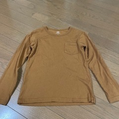 キッズ　無地ロンT 130