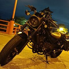 Honda Rebel 250 S Edition 本体 ETC2.0,モリワキマフラー,サイドバッグ,ヘルメットホルダーetc... カスタムパーツ多数の画像