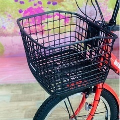 ①6038子供乗せ電動アシスト自転車ブリヂストン20インチ良好バッテリーの画像